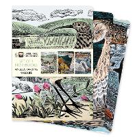 Book Cover for Angela Harding: Wildlife Set of 3 Standard Notebooks by Flame Tree Studio