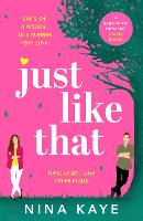 Book Cover for Just Like That by Nina Kaye