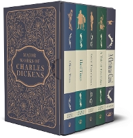 Book Cover for Major Works of Charles Dickens 5 Books Deluxe Hardback Set by Charles Dickens