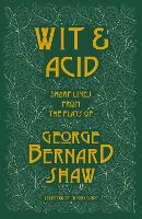 Book Cover for Wit and Acid by George Bernard Shaw