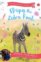 Book Cover for Stripy the Zebra Foal by Pippa Funnell
