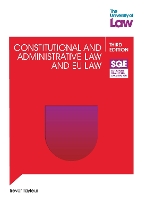 Book Cover for SQE - Constitutional and Administrative Law and EU Law 3e by Trevor Tayleur