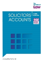 Book Cover for SQE - Solicitors Accounts 3e by Jacqueline Kempton