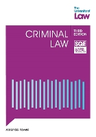 Book Cover for SQE - Criminal Law 3e by Amanda Powell