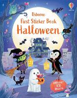 Book Cover for First Sticker Book Halloween by Alice Beecham