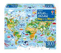Book Cover for Atlas and Jigsaw Map of the World by Sam Smith