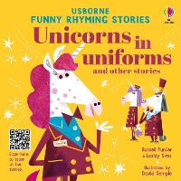 Book Cover for Unicorns in Uniforms and Other Stories by Russell Punter, Lesley Sims