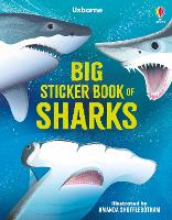 Book Cover for Big Sticker Book of Sharks by Alice James