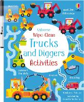 Book Cover for Wipe-Clean Trucks and Diggers Activities by Kirsteen Robson