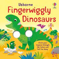 Book Cover for Fingerwiggly Dinosaurs by Felicity Brooks