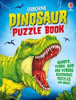 Book Cover for Dinosaur Puzzle Book by Kirsteen Robson