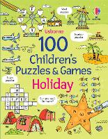 Book Cover for 100 Children's Puzzles and Games by Phillip Clarke