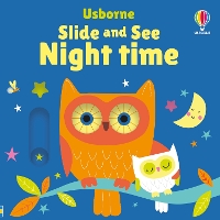 Book Cover for Slide and See Night Time by Fiona Watt