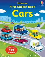 Book Cover for First Sticker Book Cars by Simon Tudhope