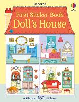 Book Cover for First Sticker Book Doll's House by Abigail Wheatley