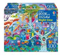 Book Cover for Usborne Book and Jigsaw Night Time by Kirsteen Robson