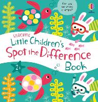 Book Cover for Little Children's Spot the Difference Book by Mary Cartwright