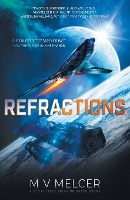 Book Cover for Refractions by M V Melcer