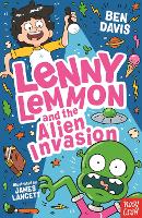 Book Cover for Lenny Lemmon and the Alien Invasion by Ben Davis