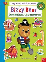 Book Cover for Bizzy Bear: My First Sticker Book: Amazing Adventures by Benji Davies