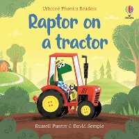Book Cover for Raptor on a tractor by Russell Punter
