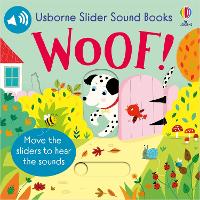 Book Cover for Slider Sound Books Woof! by Sam Taplin