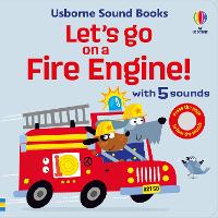 Book Cover for Let's go on a Fire Engine by Sam Taplin