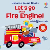 Book Cover for Let's Go on a Fire Engine by Sam Taplin