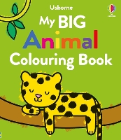 Book Cover for My Big Animal Colouring Book by Kate Nolan