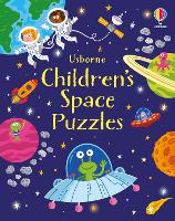 Book Cover for Children's Space Puzzles by Kirsteen Robson