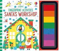 Book Cover for Fingerprint Activities Santa's Workshop by Fiona Watt