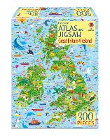 Book Cover for Atlas & Jigsaw Great Britain & Ireland by Sam Smith