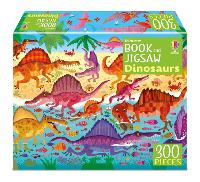 Book Cover for Usborne Book and Jigsaw Dinosaurs by Kirsteen Robson