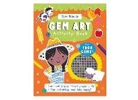 Book Cover for Gem Art Activity Book by Sarah Wade