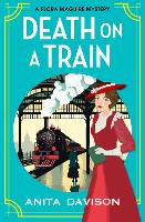 Book Cover for Death on a Train by Anita Davison