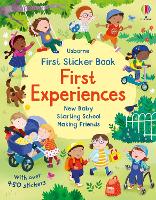 Book Cover for First Sticker Book First Experiences by Holly Bathie, Jessica Greenwell