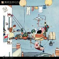 Book Cover for Heath Robinson Wall Calendar 2025 (Art Calendar) by Flame Tree Studio