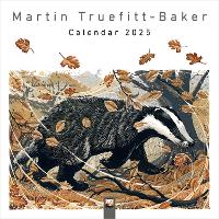 Book Cover for Martin Truefitt-Baker Wall Calendar 2025 (Art Calendar) by Flame Tree Studio