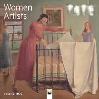 Book Cover for Tate: Women Artists Wall Calendar 2025 (Art Calendar) by Flame Tree Studio