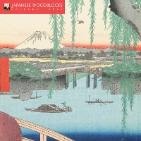 Book Cover for Japanese Woodblocks Mini Wall Calendar 2025 (Art Calendar) by Flame Tree Studio