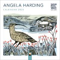 Book Cover for Angela Harding Mini Wall calendar 2025 (Art Calendar) by Flame Tree Studio