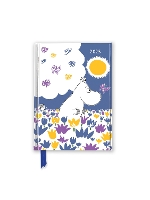 Book Cover for Moomin Among the Flowers 2025 Luxury Pocket Diary Planner - Week to View by Flame Tree Studio