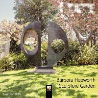 Book Cover for Tate: Barbara Hepworth Sculpture Garden Mini Wall Calendar 2025 (Art Calendar) by Flame Tree Studio