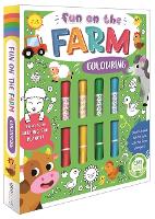 Book Cover for Fun on the Farm Colouring by Igloo Books