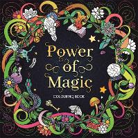 Book Cover for Power of Magic Colouring Book by Igloo Books