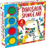 Book Cover for Dinosaur Sponge Art by Igloo Books