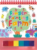 Book Cover for Finger Painting Farm by Igloo Books
