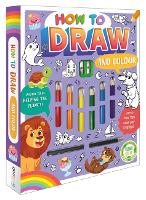 Book Cover for How to Draw and Colour by Igloo Books