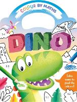 Book Cover for Colour By Maths: Dino by Igloo Books