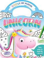 Book Cover for Colour By Maths: Unicorn by Igloo Books